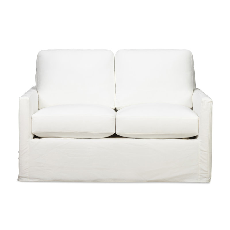 Birch Lane™ Savannah 58'' Slipcovered Loveseat Wayfair